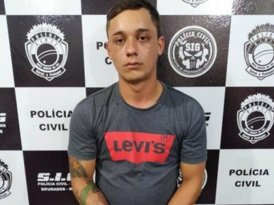 Felipe Costa foi preso acusado de vender drogas em lava rápido (Foto: Divulgação)