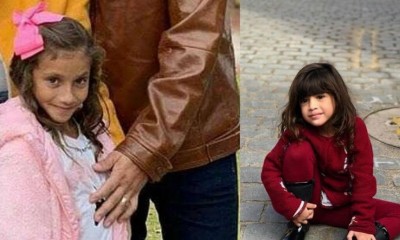 Isadora Bringel, de 7 anos, e Khálida Trabussi Lisboa, de 3, brincavam na neve quando foram atingidas por rocha, no Chile - Foto: Reprodução