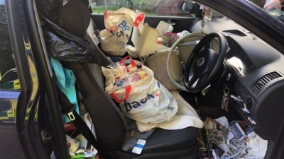 Você conseguiria dirigir? Foto: Reprodução/Twitter(Hants Roads Policing)