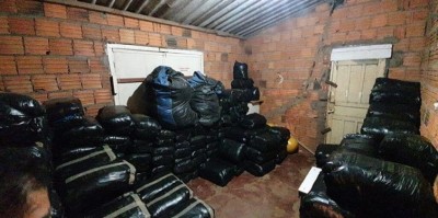 Depósito clandestino de contrabando foi descoberto durante operação - Foto: Arquivo