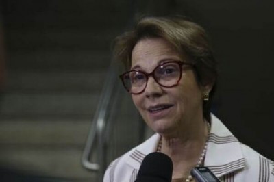 A ministra da Agricultura, Pecuária e Abastecimento, Tereza Cristina (Foto: José Cruz/Agência Brasil)