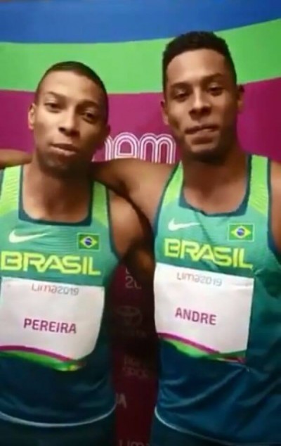 Pratas no atletismo são os destaques do Brasil no Pan (Foto: reprodução/Twitter @TimeBrasil)