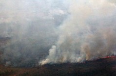 Serra da Bodoquena é atingida por incêndio - Foto: Foto: Edemir Rodrigues