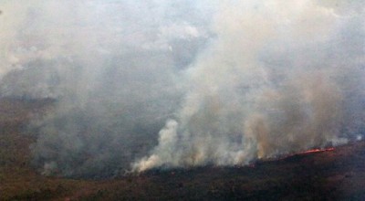Serra da Bodoquena é atingida por incêndio - Foto: Foto: Edemir Rodrigues