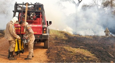 Situação de emergência abrange nove municípios atingidos pelas queimadas (Foto: reprodução/Subom)