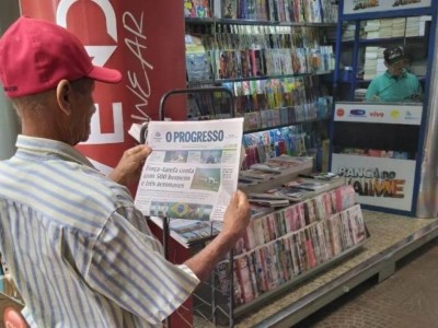 Jornal O Progresso circula pela última vez na sexta-feira (Foto: Adilson Domingos)