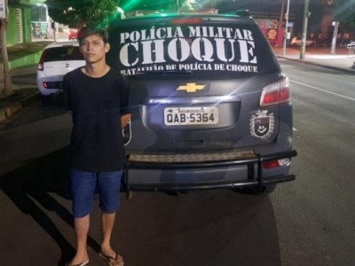 Evaldo foi preso pelo Batalhão de Choque da PM - Foto: Divulgação/Choque
