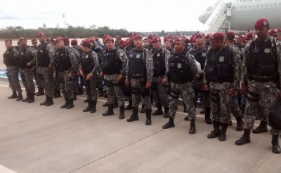 A Força Nacional vai atuar no apoio às ações de fiscalização do ICMBio - FNSP/MJ/Divulgação