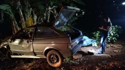 Acidente ocorreu na madrugada deste sábado em Dourados - Foto: Sidnei Bronka