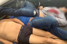 Os assaltantes foram mortos na madrugada de hoje - Foto: Polícia Militar e Polícia Civil