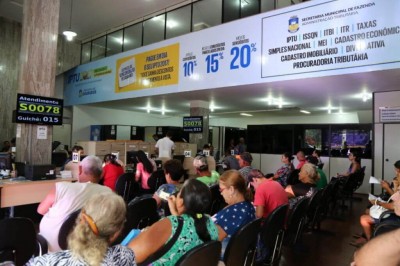 Carnês de IPTU e ISSQN são feitos por empresa que vencer licitação do dia 18 (Foto: A. Frota)