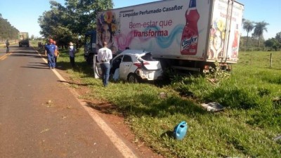 Acidente ocorreu em rodovia entre Antônio João e Ponta Porã - Foto: Divulgação