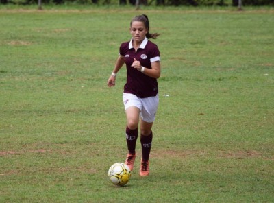 Isabelle jogando na Ferroviária - Foto: Reprodução/Isabelle