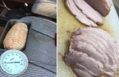 Australiano prepara carne de porco no interior de carro Foto: Reprodução/Facebook(Stu Pengelly)