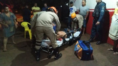 A vítima foi encaminhada ao hospital logo depois dos disparos, mas não resistiu aos ferimentos Foto: Adilson Domingos