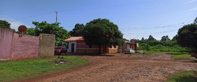 Casa do jornalista no Jardim Aurora, Pedro Juan Caballero, onde ele foi assassinado / Foto: Angelina Nunes - Abraji.