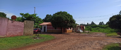 Casa do jornalista no Jardim Aurora, Pedro Juan Caballero, onde ele foi assassinado / Foto:  Angelina Nunes - Abraji.