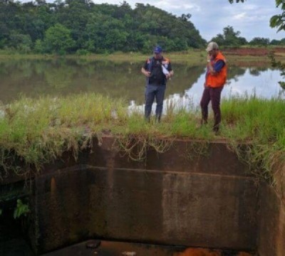 Barragens de água localizadas no Assentamento Eldorado II não passam por manutenção há anos (Foto: Divulgação)
