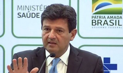 Ministro da Saúde, Henrique Mandetta (Foto: TV Brasil)