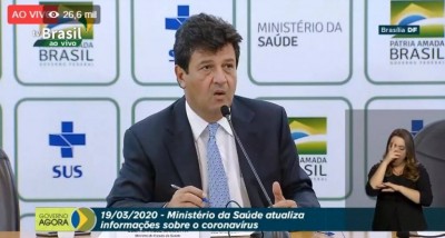 Ministro da Saúde atualiza casos da doença no Brasil (Foto: Reprodução)