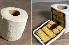 Torta de 'papel higiênico' - Foto: Reprodução/Instagram