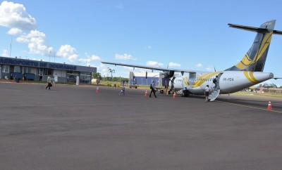 Três companhias aéreas suspenderam operações em Dourados por causa do novo coronavírus (Foto: Divulgação/Prefeitura)