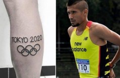 Derliz Ayala fez tatuagem olímpica (Foto: Reprodução/Facebook/Derlis Ayala)