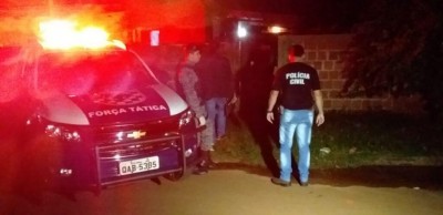 Homem foi executado dentro de residência - Foto: Sidnei Bronka