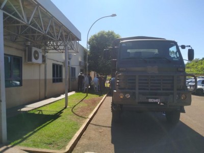Serviço foi realizado pelo Exército - Foto: HU