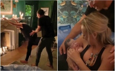 Mãe dá à luz em casa e transmite parto ao vivo no Instagram (Foto: reprodução/Instagram)