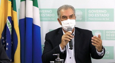 Governador comentou a atuação do Estado na pandemia do coronavírus em live de número 100 nas redes sociais (Foto: Edemir Rodrigues)
