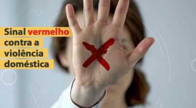 Governo adere à campanha “Sinal Vermelho” contra a violência doméstica (Foto: reprodução)