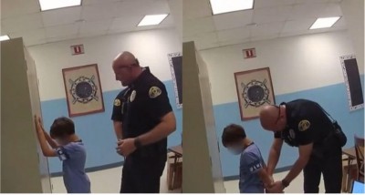 Vídeo de menino de 8 anos algemado por policiais viraliza: 