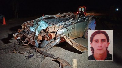 Homem morre em colisão entre carro e carreta na Perimetral Norte