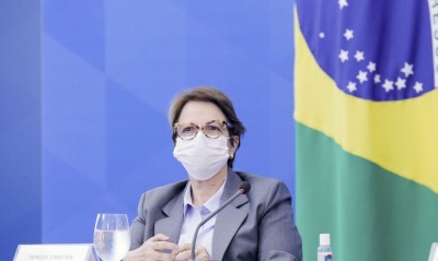 Ministra participou em Lisboa de seminário sobre setor agroalimentar (Foto: Romério Cunha/VPR)