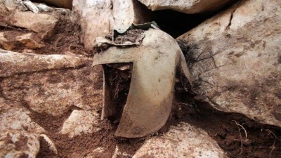 Capacete de guerreiro enterrado há cerca de 2.300 anos - Foto: Divulgação/Dubrovnik Museums