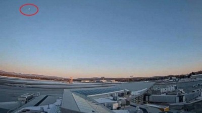 Meteoro cruza o céu de Vermont - Foto: Reprodução/WCAX3