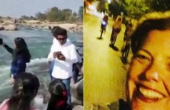 Selfies que resultaram em morte: Índia (á esquerda) e Inglaterra (Foto: Reprodução)