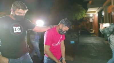 Leonardo foi preso em Naviraí; Foto: Sidnei Bronka