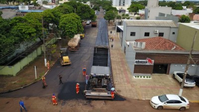 Obras do Governo do Estado está mudando o cenário urbano de Dourados (Foto: Divulgação/GovernoMS)