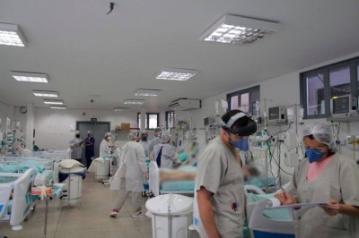 Das pessoas hospitalizadas com Covid-19 em Dourados, 110 são atendidas em enfermarias e 80 nas UTI's (Foto: Marcos Silva/Divulgação)