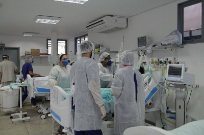 Dourados tem 71leitos de UTI ocupados com pacientes que tratam a Covid-19 atualmente (Foto: Marcos Silva/Divulgação)
