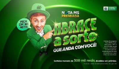 Nota MS Premiada de junho sorteia morador de Dourados; prêmio é de R$ 20 mil