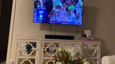 Mulher descobre traição quando o namorado assistia à abertura dos Jogos Olímpicos (Foto: Reprodução/TikTok)