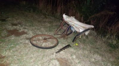 Ciclista parado no meio da pista morre após ser atropelado por caminhão em Dourados