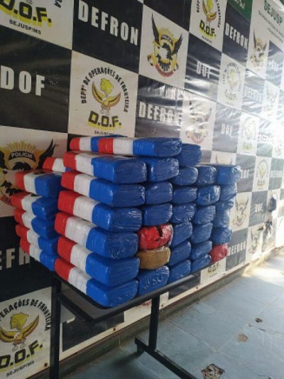 Maconha colombiana que seria encaminhada para o RS é apreendida em Dourados