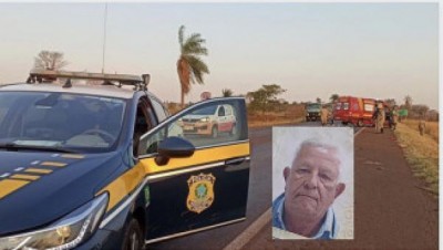 Idoso morre após colisão entre moto e carreta em Dourados