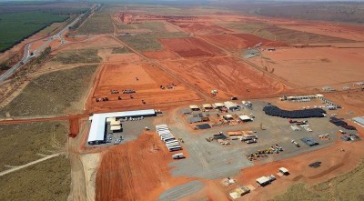 Nova fábrica de celulose da Suzano deve entrar em operação no primeiro trimestre de 2024 (Foto: Chico Ribeiro/Divulgação-GovernoMS)