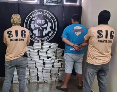 SIG apreende cocaína avaliada em mais de R$ 4 milhões na fronteira