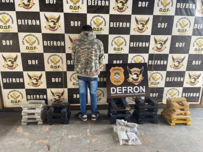 David disse que receberia um carregamento de drogas no sábado; Foto: Divulgação/Defron